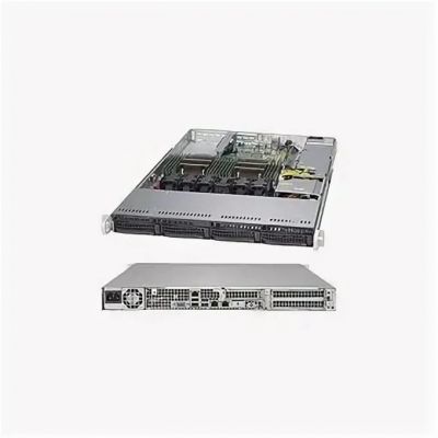 Платформа SuperMicro SYS-6018R-TDW 3.5" С612 1G 2P 1x600W 